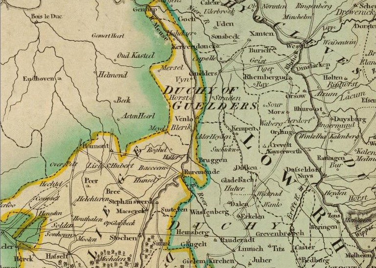 Dani�l Lizars Westphalia 1831, detail